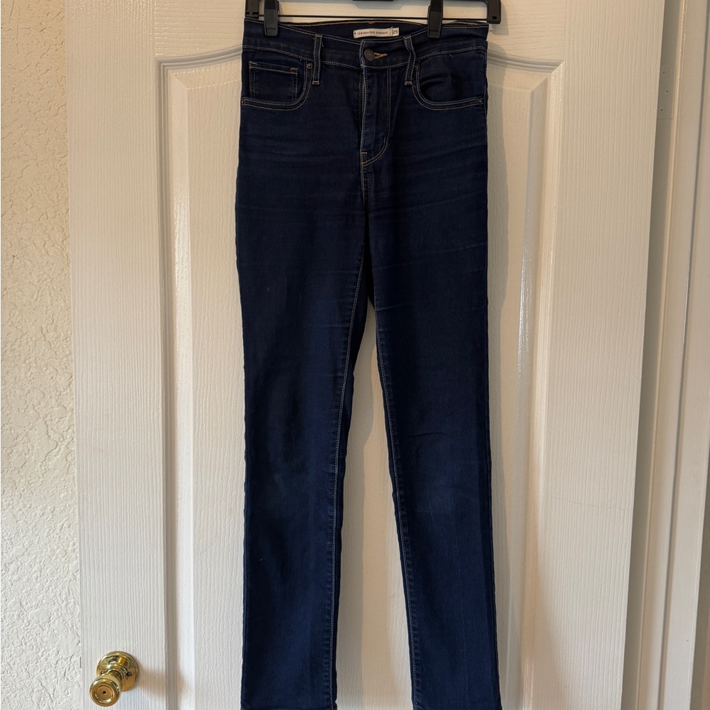 Levi’s 724 Size 25 Women's Dark Blue Jeans